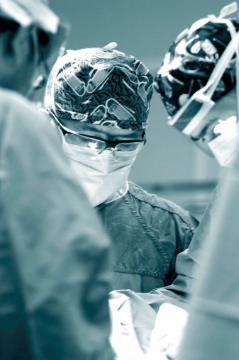 Surgical removal of Mirena IUD