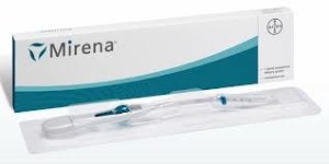 Mirena IUD packaging